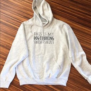 NEW Gray Dog Sweatshirt